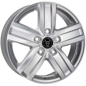 Wolfrace Wheels Transporter Alloy Wheels In Polar Silver Set Of 4