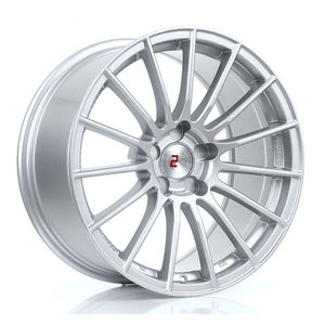 2Forge ZF1 Alloy Wheels In Silver Set Of 4