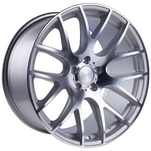 3SDM 0.01 Alloy Wheels In Silver Cut Set Of 4