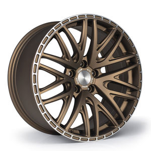 3SDM 0.75 Alloy Wheels In Satin Bronze With Machined Lip Set Of 4