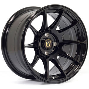 6Performance BDR Alloy Wheels In Black Set Of 4