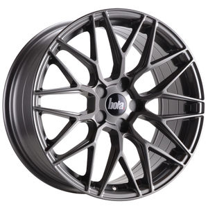 Bola B17 Alloy Wheels In Gloss Gunmetal Set Of 4