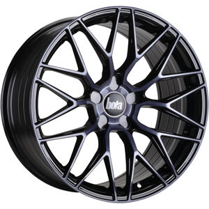 Bola B17 Alloy Wheels In Black Smoke Set Of 4