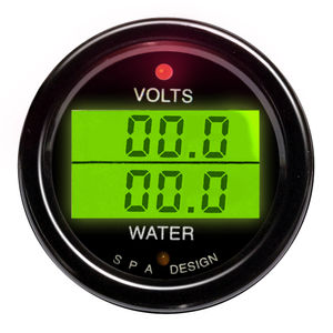 SPA Design Volts - Water Temperature Dual Gauge