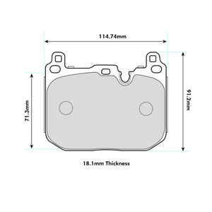 PBS Brakes ProRace Brake Pads