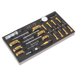 Siegen Tool Tray with Screwdriver Set 36pc