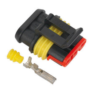 Sealey Superseal Female Connector 3-Way Pack of 5 - SSC3F