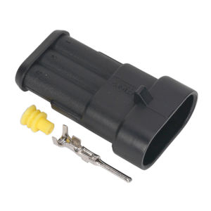 Sealey Superseal Male Connector 3-Way Pack of 5 - SSC3M