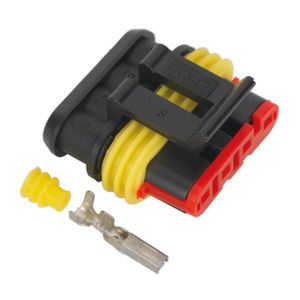 Sealey Superseal Female Connector 4-Way Pack of 3 - SSC4F