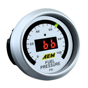 AEM Electronics Digital 0-100 PSI Fuel Pressure Display Gauge
