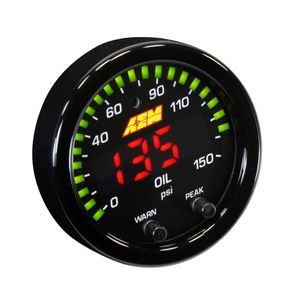 AEM Electronics X Series Oil Pressure Gauge
