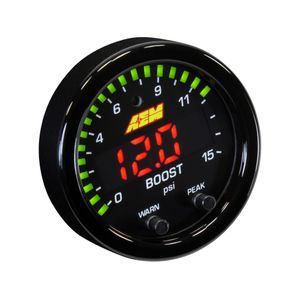 AEM Electronics X Series Turbo Boost / Fuel Pressure Gauge