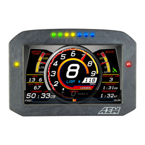 AEM Electronics CD-7 Carbon Flat Panel Digital Dash Display