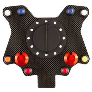 AIM Motorsport Carbon Fibre Wireless Wheel 10 Button Plate
