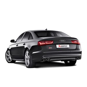 Akrapovic 2.76&quot; Titanium Exhaust Back Box - Valved With Diffuser. EC-Approved