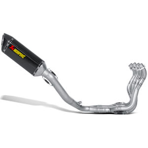 Akrapovic Racing 4>1 Conical Full System - Hexagonal Silencer - Carbon Sleeve