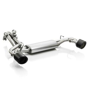 Akrapovic 2.36&quot; Exhaust Back Box - Valved. EC-Approved