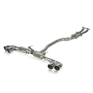 Akrapovic 4&quot; Titanium Exhaust Back Boxes With Link Pipe