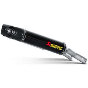 Akrapovic Underseat & Model Specific Silencer - Carbon Sleeve / Carbon Outlet