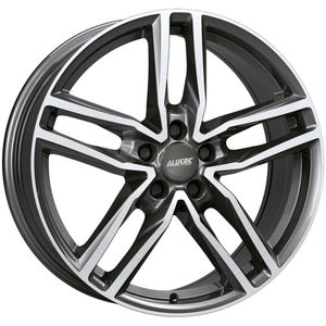 Alutec Ikenu Alloy Wheels In Graphite/Polished Set Of 4