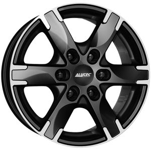 Alutec Titan Alloy Wheels In Diamond Black/Polished Set Of 4