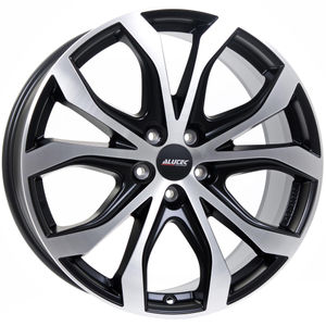 Alutec W10X Alloy Wheels In Racing Black/Polished Set Of 4