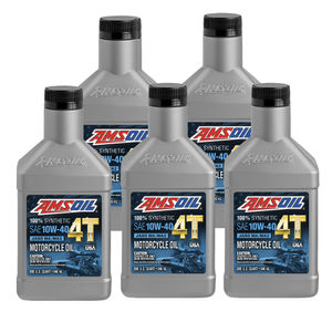 Amsoil 100% Synthetic 4T Performance Motorcycle Engine Oil – Special Offer