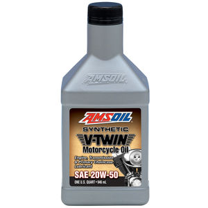 Amsoil 20W50 Synthetic V-Twin Motorcycle Engine Oil