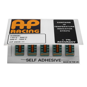 AP Racing Temperature Indication Strips