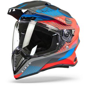 Airoh Commander 'Boost' Graphic Adventure Motorcycle Helmet