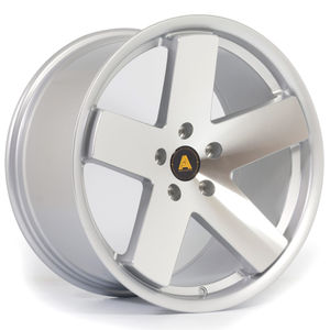 Autostar Euro Alloy Wheels In Silver With Polished Face Set Of 4