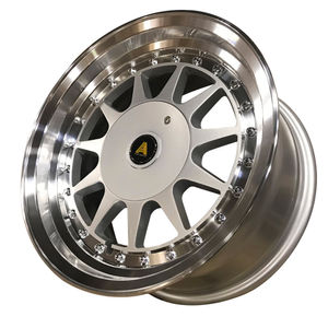 Autostar Raider Alloy Wheels In Silver With Polished Lip Set Of 4