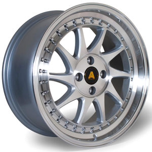 Autostar Vader Alloy Wheels In Silver With Polished Face Set Of 4