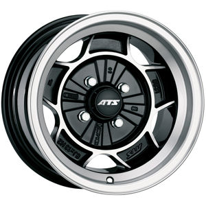 ATS Classic Alloy Wheels In Diamond Black/Polished Set Of 4