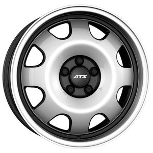 ATS Cup Alloy Wheels in Black/Polished Set of 4