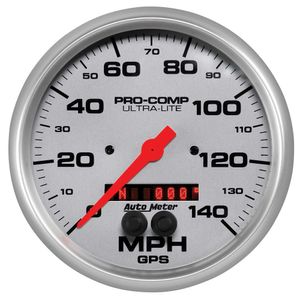 Auto Meter Ultra-Lite Series GPS Enabled Speedometers