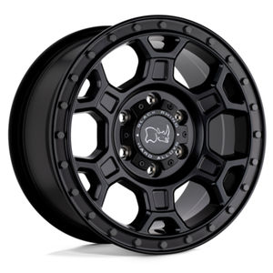 Black Rhino Midhill Alloy Wheels In Matt Black With Gunmetal Bolts Set Of 4
