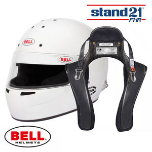 BELL GT5 Sport Helmet & Stand21 Club Series FHR Device Package