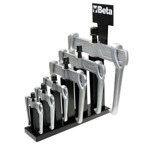 Beta Set of 6 Universal Pullers with 2 Sliding Legs - 1500N/SP6
