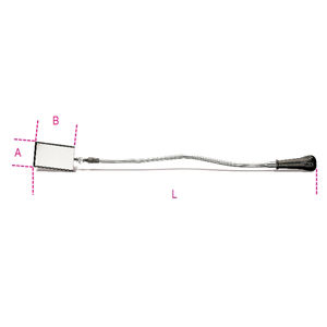 Beta Square Flexible Inspection Mirror - 1715FL/A