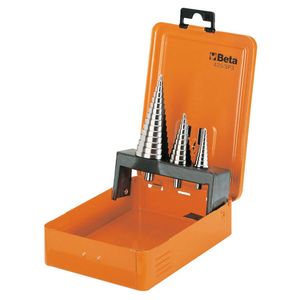 Beta Set of Stepped Drills in Case - 425/SP3