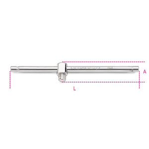 Beta 3/8&quot; Drive Sliding T-Handle - 910/42