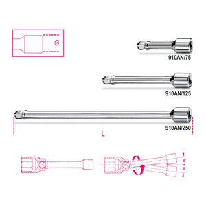 Beta 3/8 inch Wobble Extension Bars - 910AN