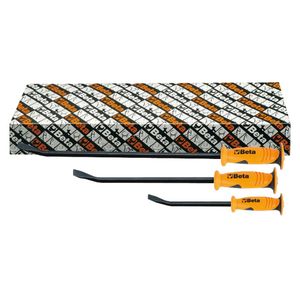 Beta Set of 3 Pry Bars with Flat Curved Ends - 965/S3