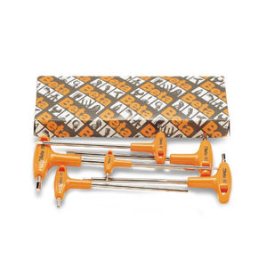 Beta Set of Offset Hexagon Key Wrenches, with High-Torque Handles - 96T/S6