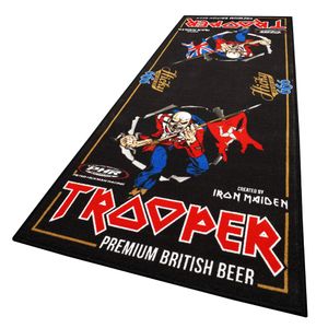 Bike-It Iron Maiden's Trooper Beer Garage Mat