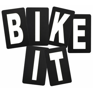 Bike-It Spare Pitboard Letters