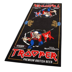 Bike-It Iron Maiden's Trooper Beer Garage Mat