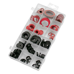Bike-It 141pc Rubber Washer Assortment