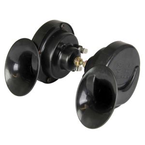 Bike-It Twin 12V Horn - Translucent Black - Pair